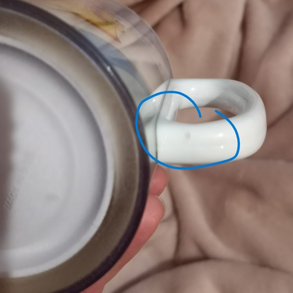 Vintage Disney Thermo Serv Mug 70's 80's Classic Characters Mickey Minnie Goofy - Picture 7 of 8